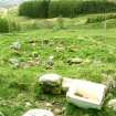 Walkover survey, Site 2, Building 2, viewed from the N, Pitmackie Hydro-Electric Scheme, Glen Quoich, Perthshire