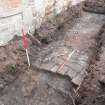 Trench 1 007 and drain cut