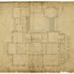 Dundee, Camperdown House
Plan of Principal Floor
Titled: 'Camperdown House No.3 Copy. Plan of the Principal Floor'

