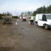 Watching brief, General pre-excavation shot of site from SE, Cawburn Works, Broxburn