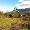 Watching brief, Peat excavation, Police Headquarters, Blar Mhor
