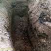 Archaeological works, General shot at 3m from N, Hillburn Road House, 44 Biggar Road, Edinburgh