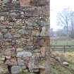 Watching brief, General shots of upstanding ruin, Marchmont House, Greenlaw