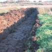 Archaeological evaluation, Trench 14 post ex from NW, Olympic Rings, Dundonald, Ayrshire