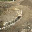 Excavation, Culvert [03] post excavation from S, Craigpark Quarry, Ratho, Edinburgh