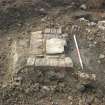 Excavation, Brick setting [08] from E, Craigpark Quarry, Ratho, Edinburgh