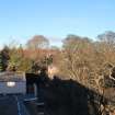 Historic building recording, General view from roof, Woodcroft Telephone Exchange, 2 Pitsligo Road, Edinburgh