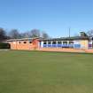 Historic building recording, Bowling Club Pavilion, general view from SW, Royal Edinburgh Hospital, Edinburgh
