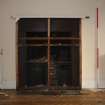 Historic building recording, No 5 (former post office), Room 1/2, detail of range from SW, 4-5 West Park Place, Edinburgh