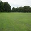 Archaeological evaluation, General view of area pre-excavation from N, Malleny Park, Currie Rugby Club, Edinburgh