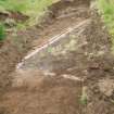 Archaeological survey, General view of trench, Curriehill Primary School, 209 Lanark Road West, Currie