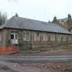 Historic building recording, Building D, General view of E elevation from NE, Ashludie House, Monifieth, Dundee