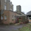 Historic building recording, Building A, General view of E elevation from SE, Ashludie House, Monifieth, Dundee