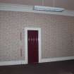 Historic building recording, Building A, General view of W wall of room 1/7 from E, Ashludie House, Monifieth, Dundee