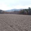 Archaeological evaluation, General view of field from SW, Macallan Distillery