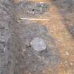 Archaeological evaluation, Trench 17, Pits [1701] and [1703] from SE, Macallan Distillery