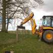 Archaeological Evaluation photograph, Lower Gauls Barrow, Location shot