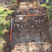 Archaeological Evaluation photograph, Lower Gauls Barrow, Bank material 0204