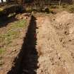 Archaeological Evaluation photograph, Lower Gauls Barrow, Field drain/ditch 0103