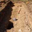 Archaeological Evaluation photograph, Lower Gauls Barrow, Field drain/ditch 0103