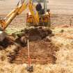 Archaeological Evaluation photograph, Lower Gauls Barrow, Location/working shots, Trench 03