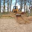 Archaeological Evaluation photograph, Lower Gauls Barrow, Working shots, Trench 03