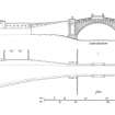 Publication drawing. Garron Lodge and Garron Bridge; plan and elevation. 