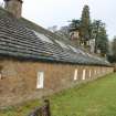 Historic building recording, E elevation, general view, Angus Folk Museum, Kirk Wynd, Glamis