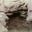 Photograph of chamber in wall at Elsay Broch. 