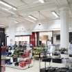 Interior.  Ground floor.  View of shop floor from south west.