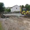 Watching brief, General view of site from NE, New Joiner's Shop, Ancaster Square North, Callander