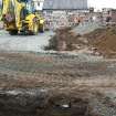 Watching brief, N trench from E, New Joiner's Shop, Ancaster Square North, Callander