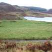 Walkover survey, View across putative cemetery from E, Fordie Hydro, Comrie, Perthshire