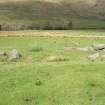 Walkover survey, Site 3, Structure 1 from E, Kenknock Hydro-Electric Scheme, Glen Lyon