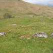 Walkover survey, Site 3, Structure 2 from E, Kenknock Hydro-Electric Scheme, Glen Lyon