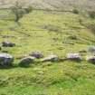 Walkover survey, Site 3, Structure 2 from W, Kenknock Hydro-Electric Scheme, Glen Lyon
