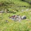 Walkover survey, Site 3, Structure 3 from N, Kenknock Hydro-Electric Scheme, Glen Lyon