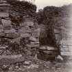 Photograph, Keiss broch, interior view of entrance passage.