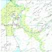 Walkover survey, Site map scale 1:10k, Allt Doe Hydro-Electric Scheme, Fort Augustus
