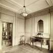 Interior view of corner in entrance hall, Kinellan House, Edinburgh.
House for J. Herbert Herdman Esq.  