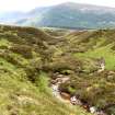 Walkover survey, View from S just past the primary intake on the Allt na Ceardaich (scheme 4), Hydro-Electric Schemes, Garrogie Estate, Fort Augustus