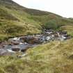 Walkover survey, Intake point from N, Hydro-Electric Scheme, Gleann Dubh, Glen Dochart