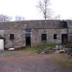 Standing building survey, W elevation of the E range from W, Courtyard Buildings, Kenmore Hotel