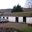 Standing building survey, S elevation of the N range from S, Courtyard Buildings, Kenmore Hotel