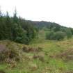 Walkover survey, View to NW at existing pole 32, Overhead Line to CIA Aig Hydro-Electric Station, Achnacarry