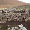 Watching brief, Blackhouse G during repair, Repairs to S Wall and Gable, Blackhouse G, St Kilda