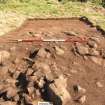 Excavation, Site 1, Pre-excavation 001, 002 and 003 from S, Blasthill, Argyll, 2007