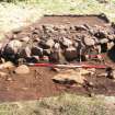 Excavation, Site 1, Post-excavation from E, Blasthill, Argyll, 2007