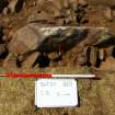 Excavation, Trench B, Chamber 2A from W, Blasthill Chambered Tomb, 2009