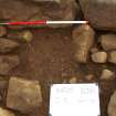 Excavation, Trench B, Post-excavation from E, Blasthill Chambered Tomb, 2009